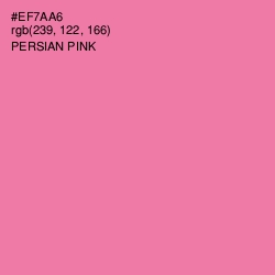 #EF7AA6 - Persian Pink Color Image