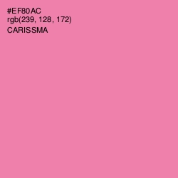 #EF80AC - Carissma Color Image