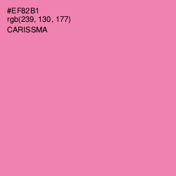 #EF82B1 - Carissma Color Image