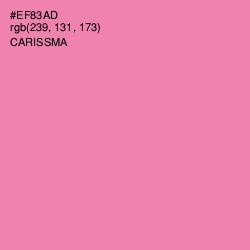 #EF83AD - Carissma Color Image