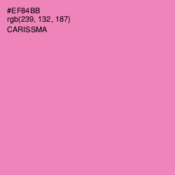 #EF84BB - Carissma Color Image