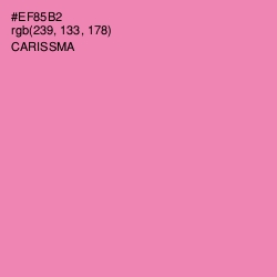 #EF85B2 - Carissma Color Image