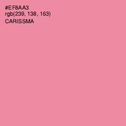 #EF8AA3 - Carissma Color Image