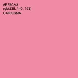 #EF8CA3 - Carissma Color Image