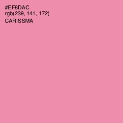 #EF8DAC - Carissma Color Image