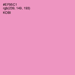 #EF95C1 - Kobi Color Image