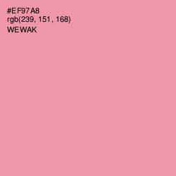 #EF97A8 - Wewak Color Image