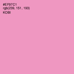 #EF97C1 - Kobi Color Image