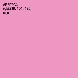 #EF97C3 - Kobi Color Image