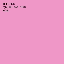 #EF97C6 - Kobi Color Image