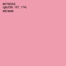 #EF9DAE - Wewak Color Image