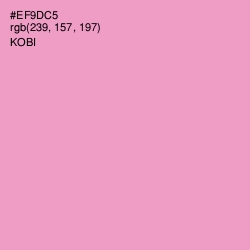 #EF9DC5 - Kobi Color Image