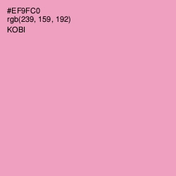 #EF9FC0 - Kobi Color Image