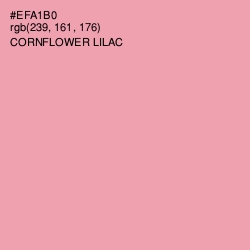 #EFA1B0 - Cornflower Lilac Color Image