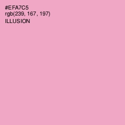 #EFA7C5 - Illusion Color Image