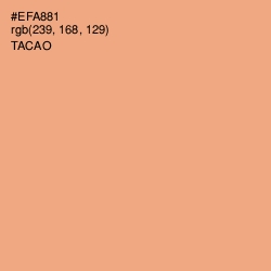 #EFA881 - Tacao Color Image