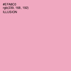 #EFA8C0 - Illusion Color Image