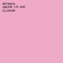 #EFAACA - Illusion Color Image