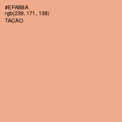 #EFAB8A - Tacao Color Image