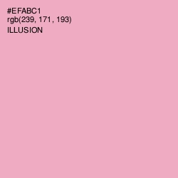 #EFABC1 - Illusion Color Image