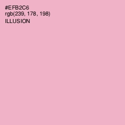 #EFB2C6 - Illusion Color Image