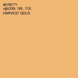 #EFB771 - Harvest Gold Color Image