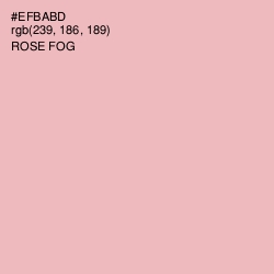 #EFBABD - Rose Fog Color Image