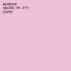 #EFBFD9 - Cupid Color Image