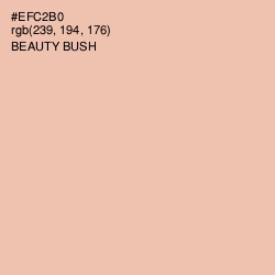 #EFC2B0 - Beauty Bush Color Image