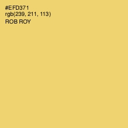 #EFD371 - Rob Roy Color Image