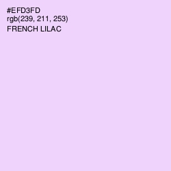 #EFD3FD - French Lilac Color Image