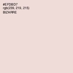 #EFDBD7 - Bizarre Color Image