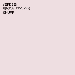 #EFDEE1 - Snuff Color Image