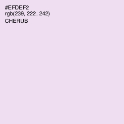 #EFDEF2 - Cherub Color Image