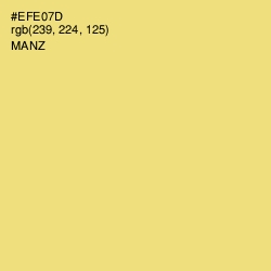 #EFE07D - Manz Color Image