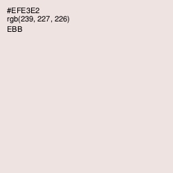 #EFE3E2 - Ebb Color Image