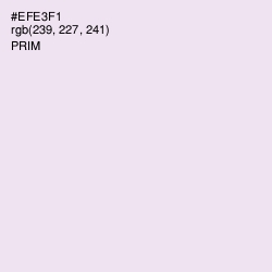 #EFE3F1 - Prim Color Image