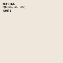 #EFE6DC - White Rock Color Image