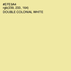 #EFE9A4 - Double Colonial White Color Image