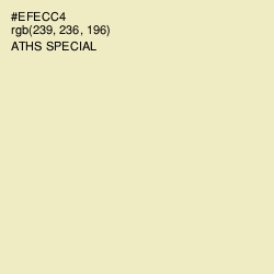 #EFECC4 - Aths Special Color Image