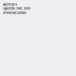 #EFF0F3 - Athens Gray Color Image