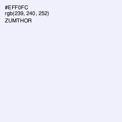 #EFF0FC - Zumthor Color Image