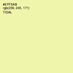 #EFF5AB - Tidal Color Image
