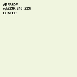 #EFF5DF - Loafer Color Image