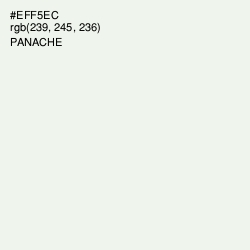 #EFF5EC - Panache Color Image