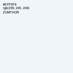#EFF5F9 - Zumthor Color Image