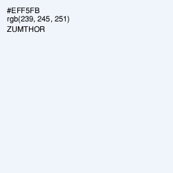 #EFF5FB - Zumthor Color Image