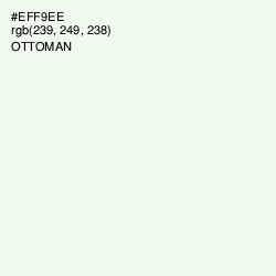 #EFF9EE - Ottoman Color Image