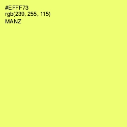 #EFFF73 - Manz Color Image
