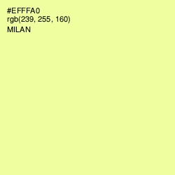 #EFFFA0 - Milan Color Image